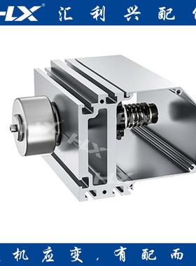 悬臂式链条传动辊道输送线适配70133导轨型材高度定制汇利兴厂家