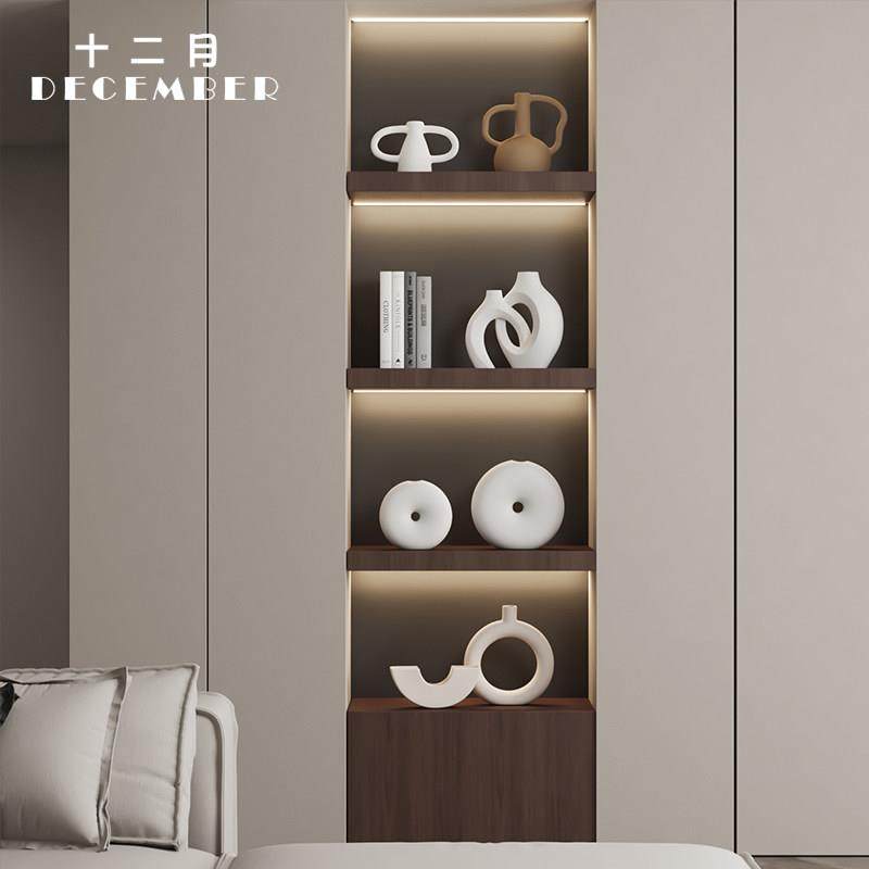 简约电视柜摆件高级感小众意式轻奢高档陶瓷客厅酒柜软装饰品家居