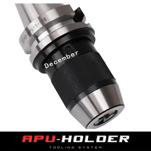 钻夹头刀柄BT40/BT50-APU8/APU13/APU16一体式钻夹头刀柄