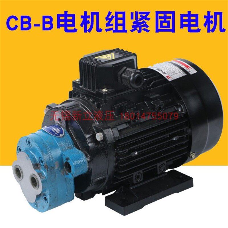 齿轮泵CB-B6/CB-B10/B4/CB-B16/B20/B25液压油泵电机组润滑泵总成