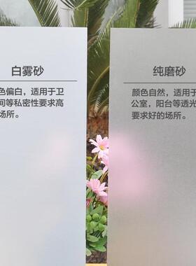 带胶贴纸雾纱窗纸玻璃贴膜阳台门窗户推拉门橱柜透办公室走光