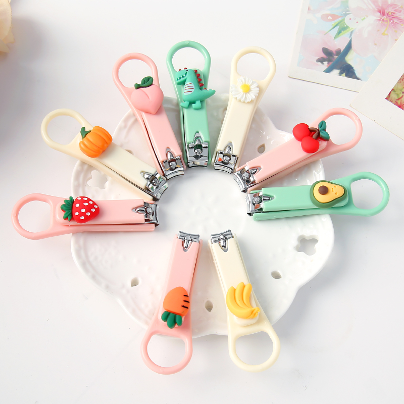 指甲钳可爱卡通少女心指甲剪单个便携式创意儿童指甲剪刀家用小号