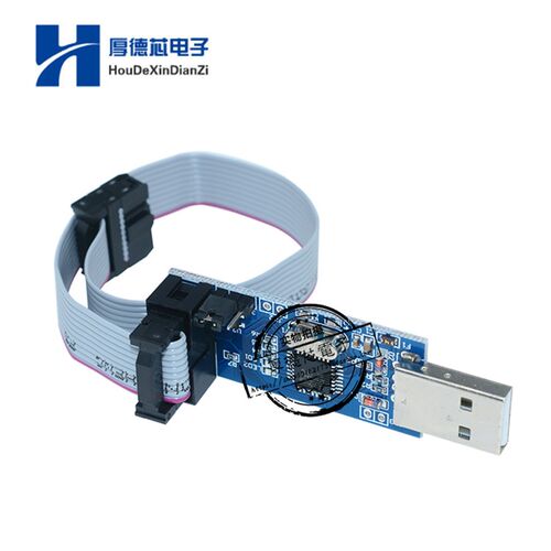 LC-01 51 AVR 编程器 ISP下载器 USBASP下载器  USBISP 下载线