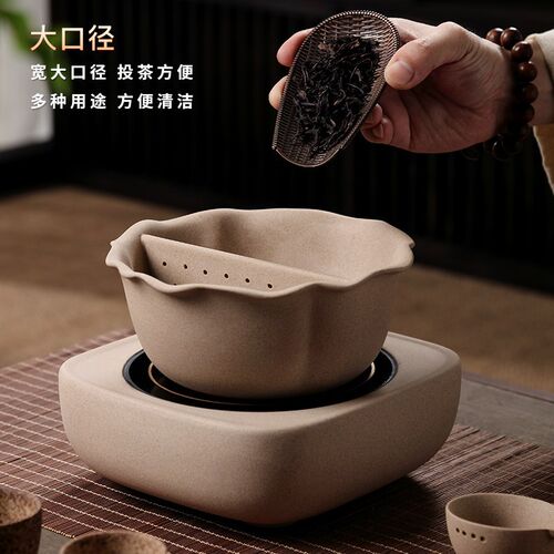黑茶壶陶瓷煮茶器炭炉茶炉功夫茶具专用煮茶碗电陶炉家用煮花茶