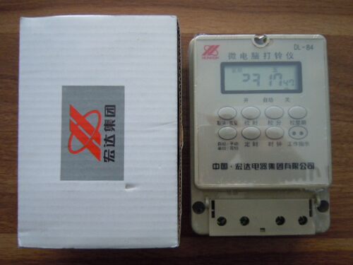 正品宏达DL-84 全自动微电脑打铃仪器 学校工厂专用 80次 220V