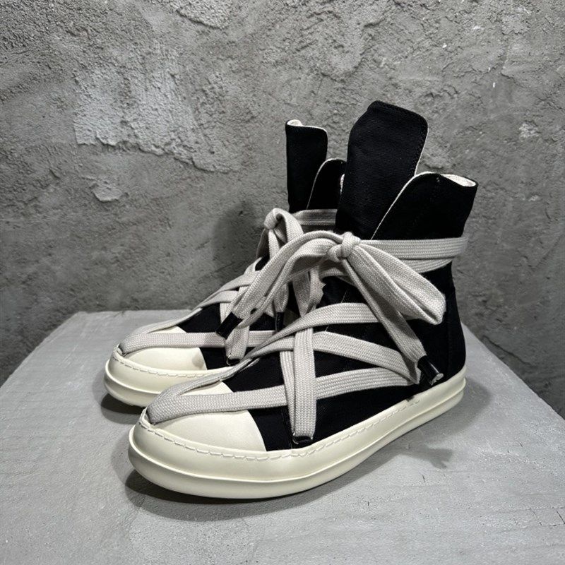 RO风暗黑复线粗带五芒星高帮帆布鞋增高休闲运动厚底时尚男女板鞋,流行男鞋,高帮鞋,淘宝优惠券,粉丝福利购,淘宝优惠卷