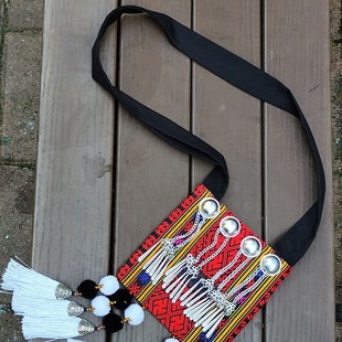 目瑙纵歌节单肩包新款 筒帕冬季 斜挎包特色包 款 民族包包景颇族热卖