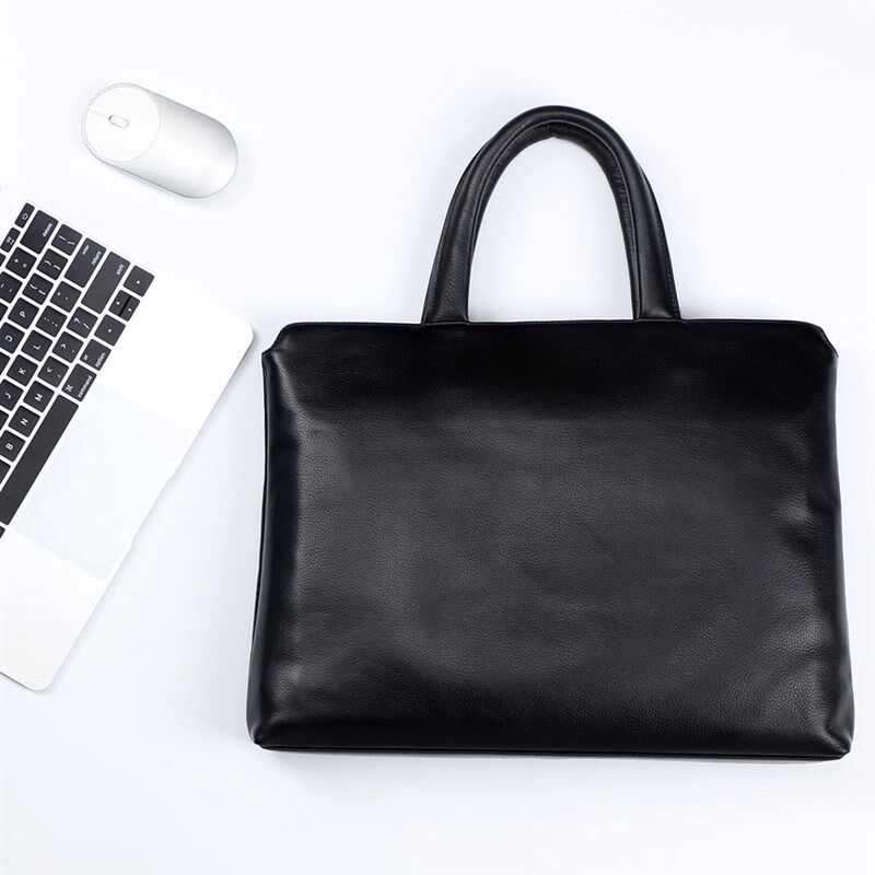 韩版潮流商务男士手包大男包真皮牛皮手提公文斜挎包休闲男电脑包