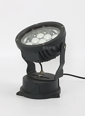 一束光聚光射灯ledn远射光束灯户外超亮防水洗墙S投射灯窄光光柱