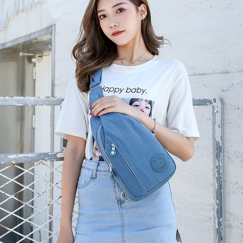 男女胸包夏季新款时尚个性百搭轻便容量大休闲运动胸前斜挎单肩包