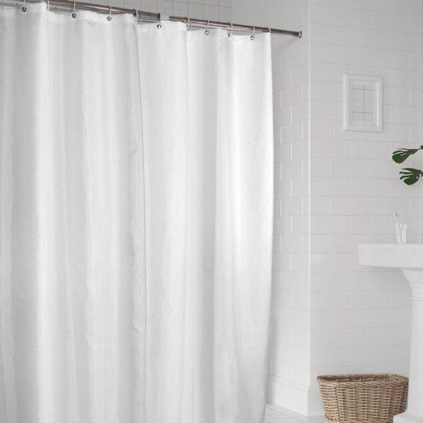 纯白色银灰布艺遮挡帘门帘涤纶布浴帘窗帘背景白坯布衣柜帘防水帘,家庭/个人清洁工具,浴帘,淘宝优惠券,粉丝福利购,淘宝优惠卷
