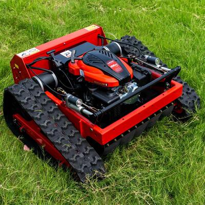 出口美国HT550履带式割草机 Robotic Lawnmower 遥控智能割草机