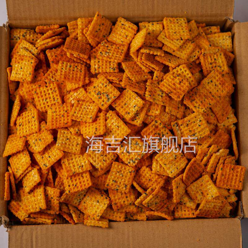 桑坡手工锅巴零食花椒辣子安徽特产整箱5斤小时候小米爆款