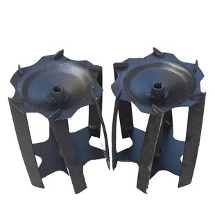 微耕机配套农机具除草轮 锄草轮 除草刀 割草轮工具一对的价格