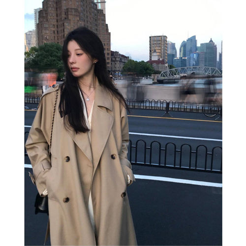 风衣外套女2026春季新款