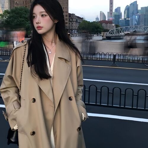 风衣外套女2026新款韩系