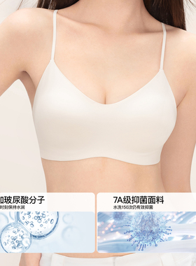 SecretWorld交叉美背内衣女小胸聚拢性感无痕防下垂2025新款文胸