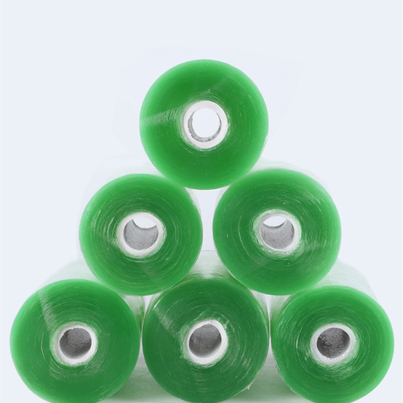 缠绕膜包装膜PVhC电线膜自r粘嫁接膜4/5/10/cQm塑料薄膜打包膜拉