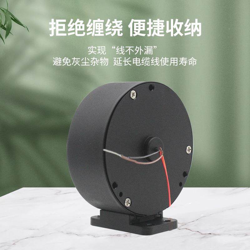 吊灯升降器自动伸缩盘卷线小型电线源线428收纳盘居灯具电家源收
