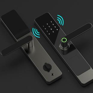 通通智手能指纹锁室内门码锁入户密门锁锁防盗门刷卡OS157把锁