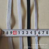 0.4 1.0特粗23 黑白色厂家销售现货走497马松紧带扁平跑宽紧马松