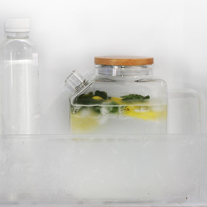 开水冷水壶璃玻壶ADA高耐温玻璃大容量冷高颜值凉水壶冰箱家用饮