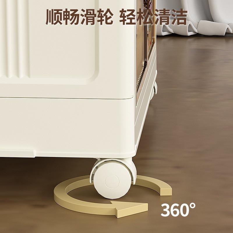 小柜推车置物架FHK客厅纳杂物整理架可折收叠家用移开门式动收纳