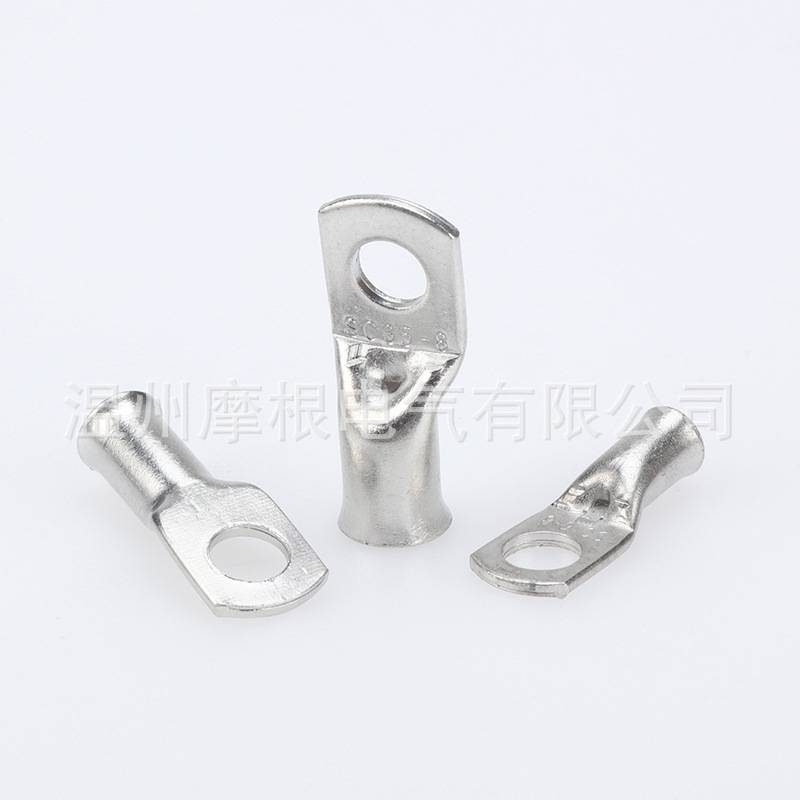 铜接线端子单孔铜铝线缆接头铜鼻子JGB型铜接线端头连接器