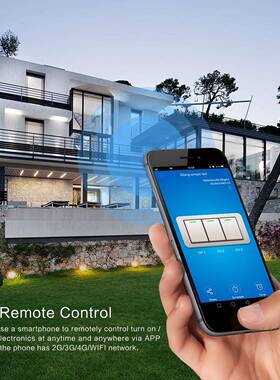 【工l厂】微联智能zigbee开关面板墙易壁支持Al25exa/googe语音控