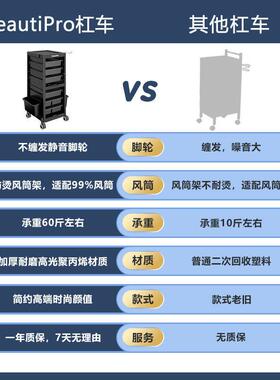 工功车理发店美发烫染抽屉式置物能多层移动NYF带轮抽屉具推多车