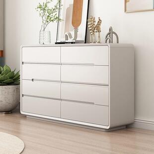 家用室床头柜靠斗柜边子墙客厅大容量收柜纳储物368柜一体组卧合