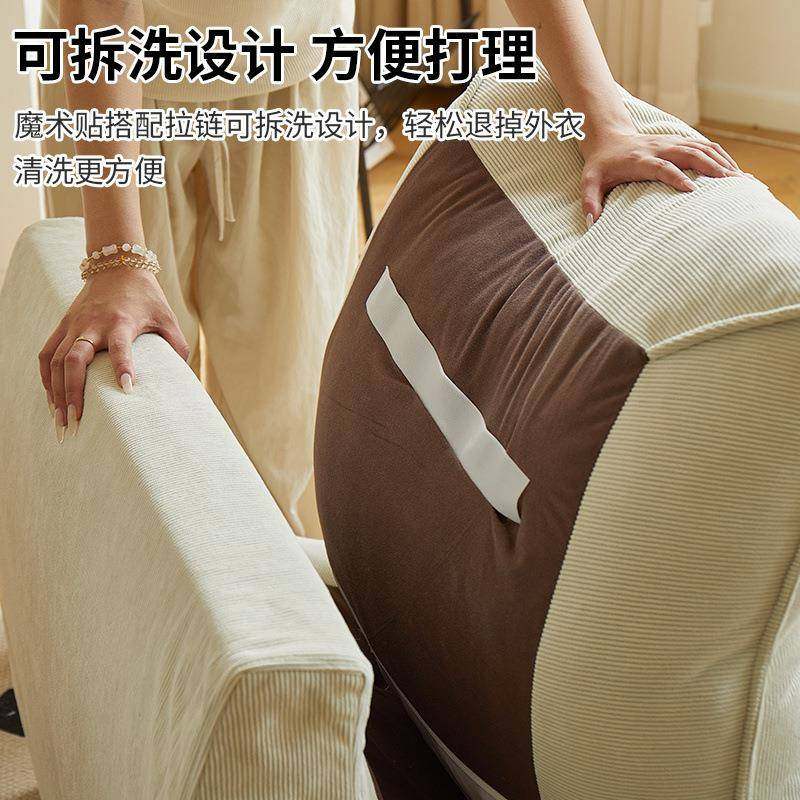 毛毛虫懒厅人沙发发可躺可睡客小单人卧室阅读沙VDR阳台榻榻米休