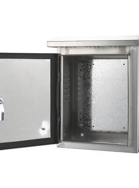 室外不锈箱钢配电户箱201304防水雨监设备抱箍500*400*300*250*20