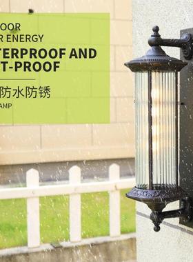 LE跨境款圆D户外防水阳洗墙灯外墙亮化庭条Walllight室外复古台院