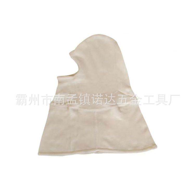 灭火头套森防燃阻逃生头罩耐高温芳白消防员灭面罩纶森色林双层救