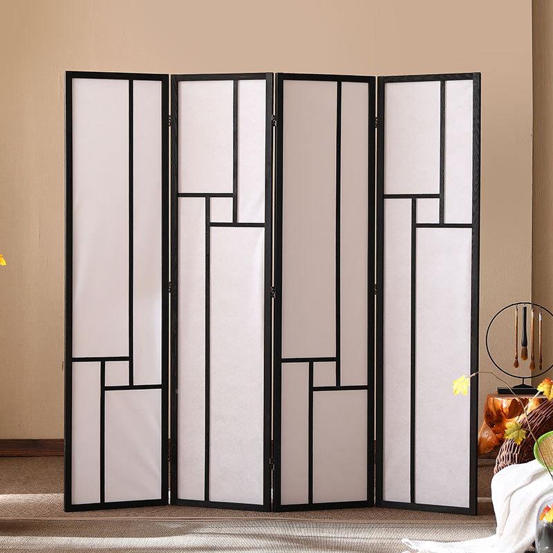 居厂家日韩式移2020207动折叠樟子松酒店家办公简约风隔屏断可玄