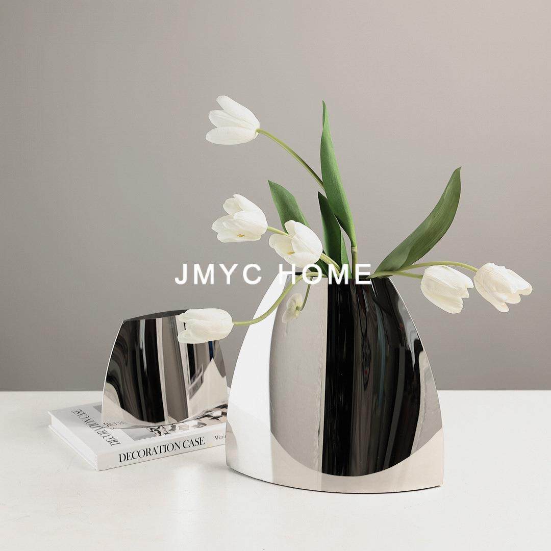 现代轻奢镜面花器摆件家居客厅电视柜茶几书房餐厅干花瓶装饰品,畜牧/养殖物资,畜牧/养殖器械,淘宝优惠券,粉丝福利购,淘宝优惠卷