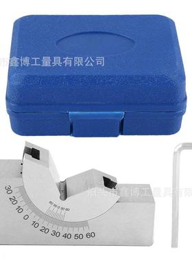 100x30x50角度垫块AP46磨床V型垫铁3-60度量角器KP30可调式角度规