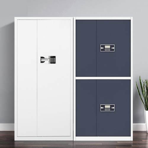 电子保密柜指纹密码锁文件柜办公室财务档案储物保险柜资料柜矮柜