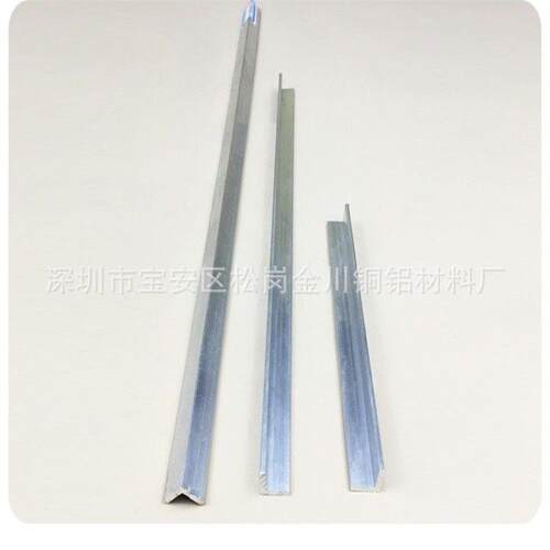 6063L型铝条90度直角铝合金角铝型材不等边角铝三角条铝材铝角码