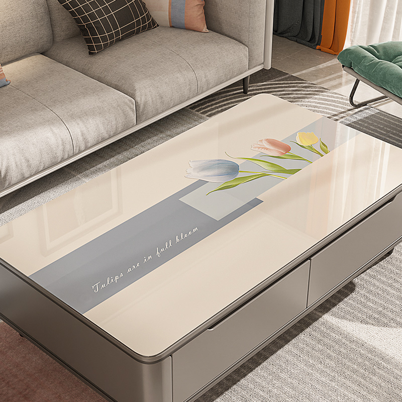 茶几垫免洗防水防油防烫耐高温茶几桌布pvc软玻璃餐桌垫家用桌面