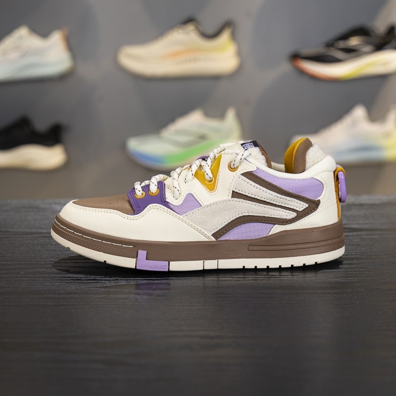 李宁女子板鞋2024冬季新款惟吾 PRO特别故事版滑板文化鞋AECU032,运动鞋new,板鞋,淘宝优惠券,粉丝福利购,淘宝优惠卷