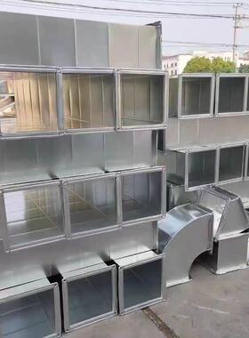 厂家镀锌白铁皮共板兰法风管工 饭店厨房厂排风方形风管