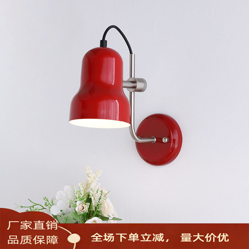 工业风壁灯卧室床头书桌方向调节阅读复古桌面工作灯酒店工程壁灯