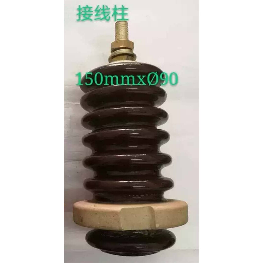 高压电机陶瓷瓶高压电机接线柱耐高压接线端子高115 壹万伏绝缘子
