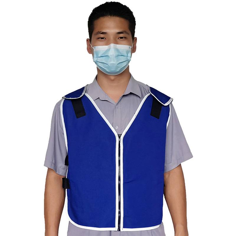 紫羲现货夏季降温马甲冰镇衣服制冷防暑冰袋背心 降温马甲