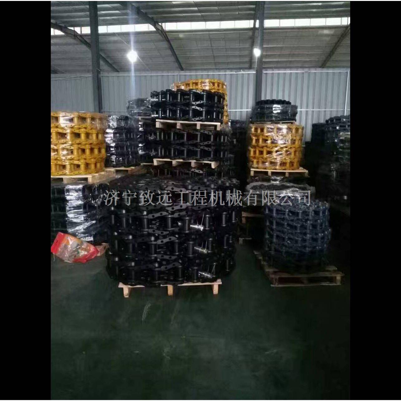 挖机链筋挖掘机四轮一带厂家各型号挖掘机链条链板支重轮驱动齿