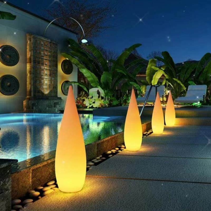 户外落地灯水滴灯防水草坪灯别墅庭院花园露台氛围灯景观庭院装饰