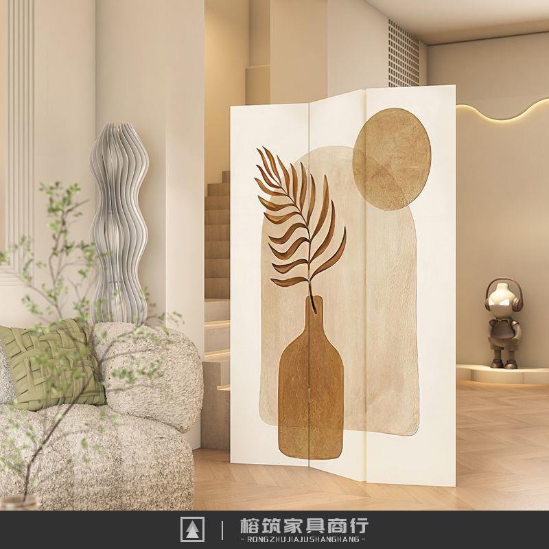 屏风隔断客厅进门办公室沙发现代简约装饰床卧室遮挡折屏折叠移动