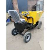 修工程装 建筑砂浆运输翻斗小车座驾式 电动工具车室内装 卸车